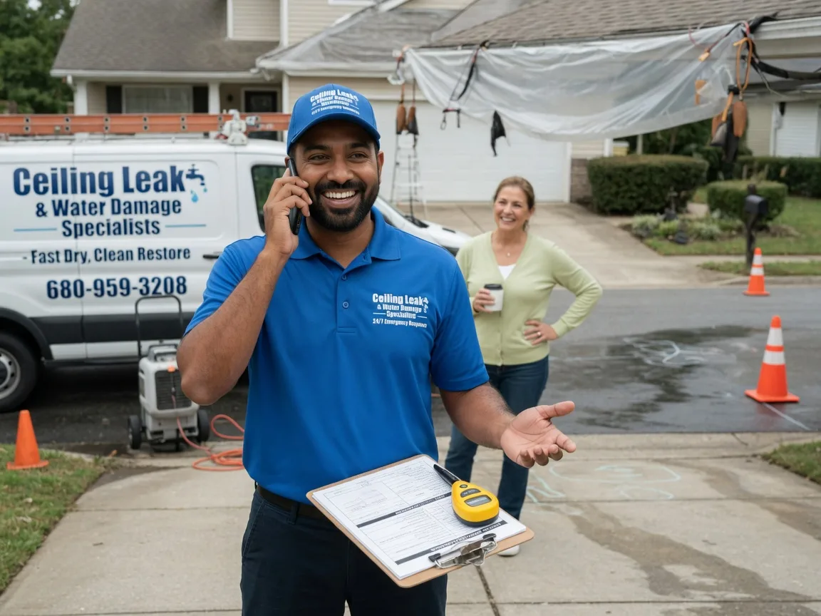 Ceiling Leak Cleanup Rocky Top, TN FAQs